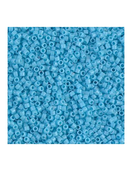 Delica Miyuki 8/0 opac turquoise blue  Delica Miyuki 8/0- 1