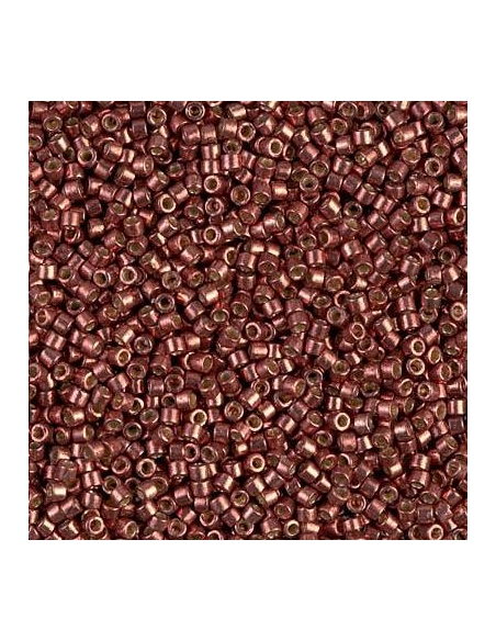 Delica Miyuki 8/0 duracoat galvanized dark berry  Delica Miyuki 8/0- 1 Delica Miyuki 8/0 duracoat galvanized dark berry  Delica Miyuki 8/0- 1