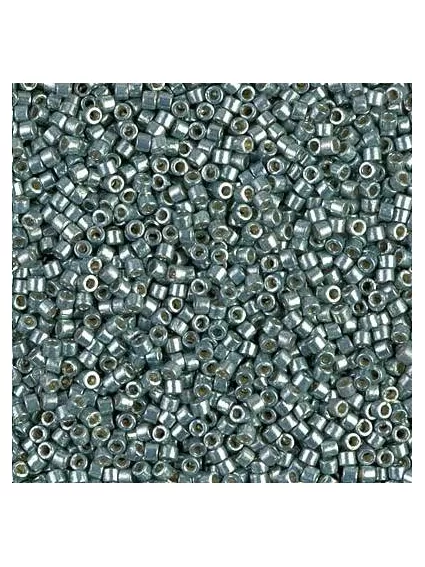 Delica Miyuki 8/0 duracoat galvanized dark sea foam  Delica Miyuki 8/0- 1
