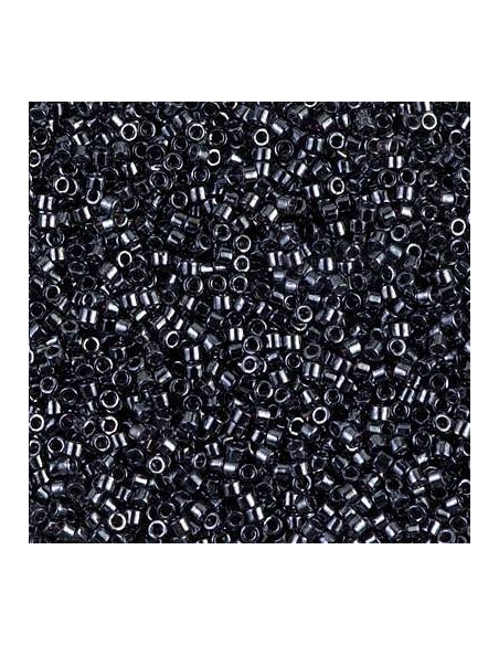 Delica Miyuki 10/0 gunmetal  Delica Miyuki 10/0- 1
