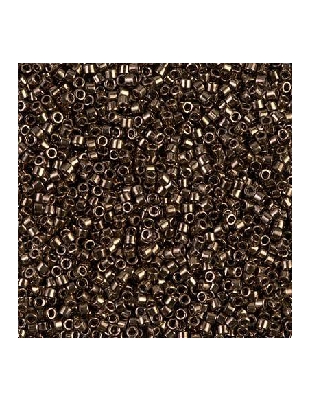 Delica Miyuki 10/0 metallic dark bronze  Delica Miyuki 10/0- 1 Delica Miyuki 10/0 metallic dark bronze  Delica Miyuki 10/0- 1