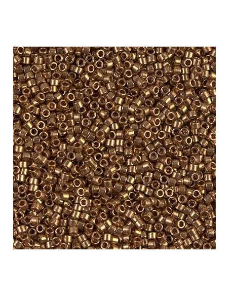 Delica Miyuki 10/0 metallic light bronze  Delica Miyuki 10/0- 1 Delica Miyuki 10/0 metallic light bronze  Delica Miyuki 10/0- 1