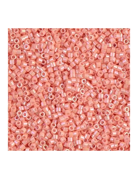 Delica Miyuki 10/0 opac tea rose luster  Delica Miyuki 10/0- 1