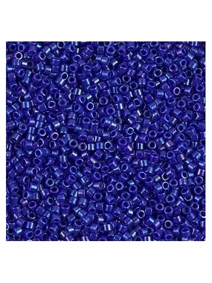Delica Miyuki 10/0 opac cobalt luster  Delica Miyuki 10/0- 1