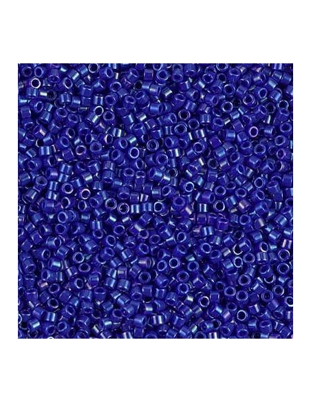 Delica Miyuki 10/0 opac cobalt luster  Delica Miyuki 10/0- 1