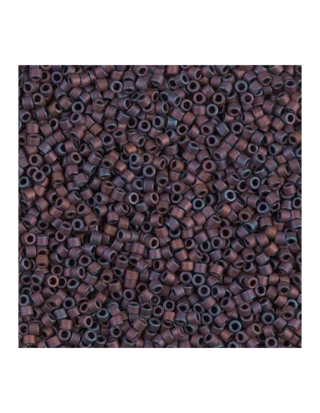 Delica Miyuki 10/0 matte metallic dark raspberry  Delica Miyuki 10/0- 1