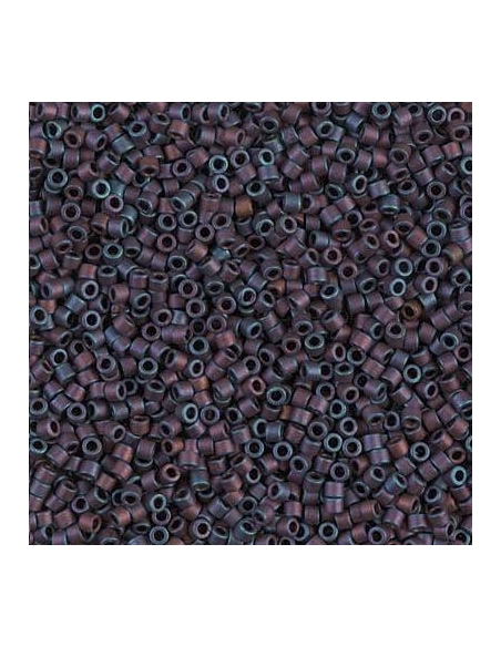 Delica Miyuki 10/0 matte metallic copper rainbow iris  Delica Miyuki 10/0- 1