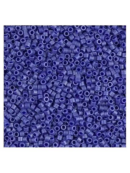 Delica Miyuki 10/0 matte opac cobalt luster  Delica Miyuki 10/0- 1