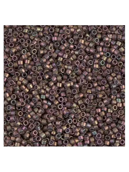 Delica Miyuki 10/0 matte metallic khaki iris  Delica Miyuki 10/0- 1