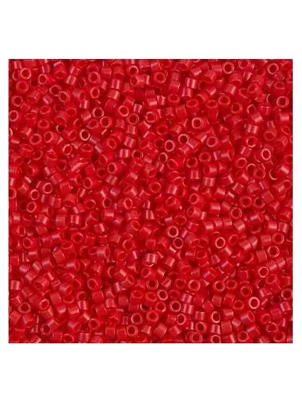 Delica Miyuki 10/0 opac red  Delica Miyuki 10/0- 1