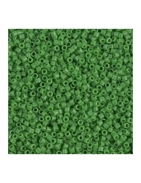 Delica Miyuki 10/0 opac green  Delica Miyuki 10/0- 1