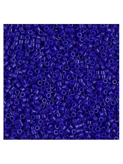 Delica Miyuki 10/0 opac cobalt  Delica Miyuki 10/0- 1
