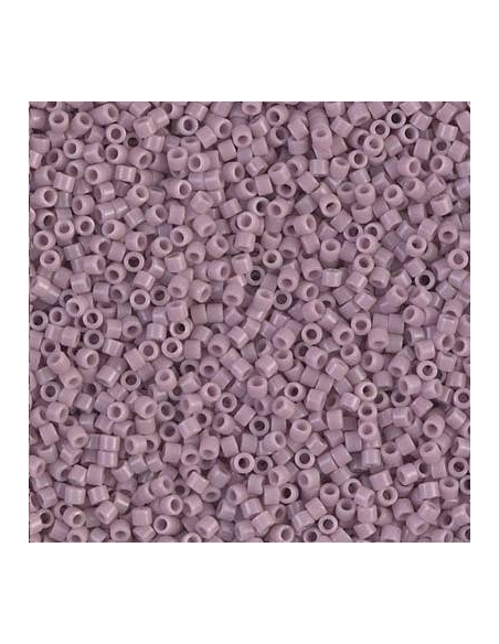 Delica Miyuki 10/0 opac mauve  Delica Miyuki 10/0- 1