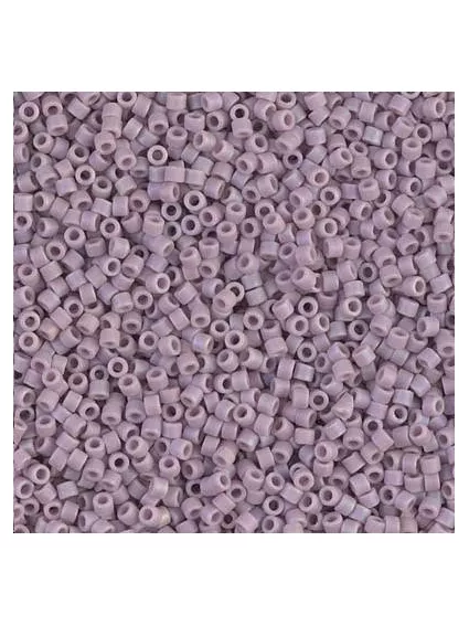 Delica Miyuki 10/0 matte opac mauve AB  Delica Miyuki 10/0- 1
