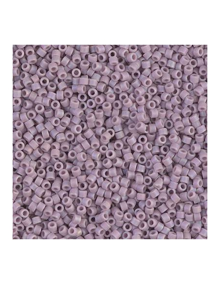 Delica Miyuki 10/0 matte opac mauve AB  Delica Miyuki 10/0- 1