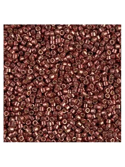 Delica Miyuki 10/0 duracoat galvanized dark berry  Delica Miyuki 10/0- 1