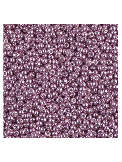 Rocaille miyuki 11/0 galvanized light raspberry  Rocaille Miyuki 11/0- 1