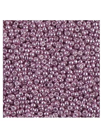Rocaille miyuki 11/0 galvanized light raspberry  Rocaille Miyuki 11/0- 1