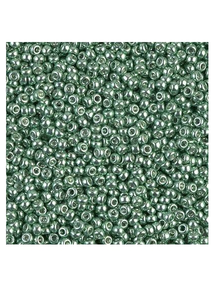 Rocaille miyuki 11/0 galvanized sea green  Rocaille Miyuki 11/0- 1