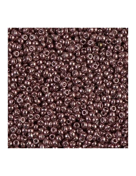 Rocaille miyuki 11/0 galvanized burnt cinnamon  Rocaille Miyuki 11/0- 1