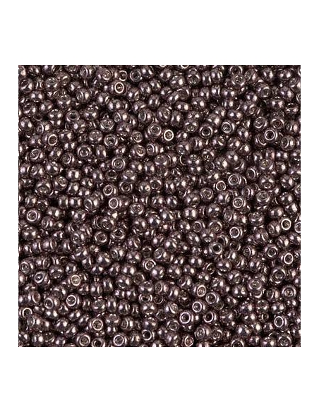 Rocaille miyuki 11/0 galvanized smoky mauve  Rocaille Miyuki 11/0- 1 Rocaille miyuki 11/0 galvanized smoky mauve  Rocaille Miyuki 11/0- 1