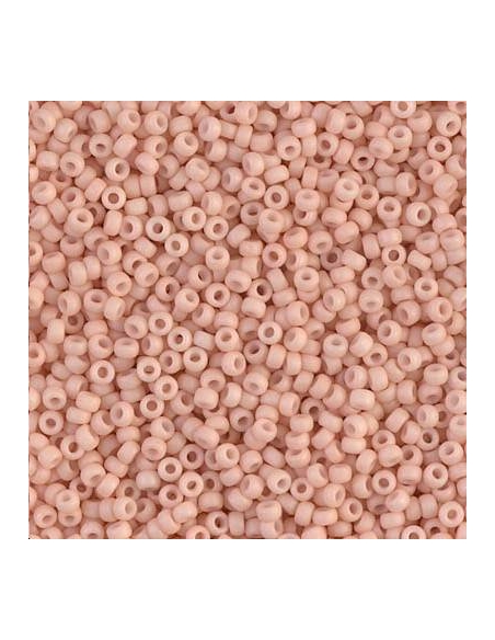 Rocaille miyuki 11/0 matte opac blush  Rocaille Miyuki 11/0- 1