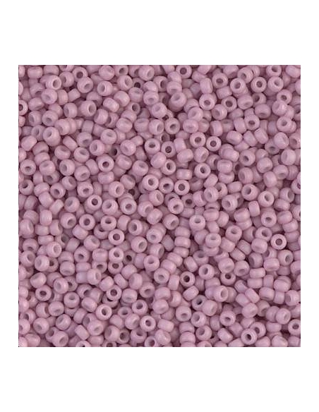 Rocaille miyuki 11/0 matte opac dusty orchid  Rocaille Miyuki 11/0- 1