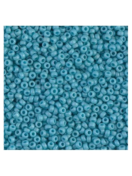 Rocaille miyuki 11/0 matte opac turquoise blue luster  Rocaille Miyuki 11/0- 1