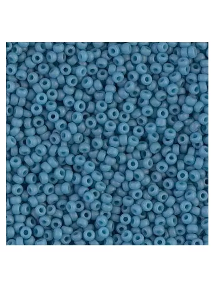 Rocaille miyuki 11/0 matte opac pale denim luster  Rocaille Miyuki 11/0- 1
