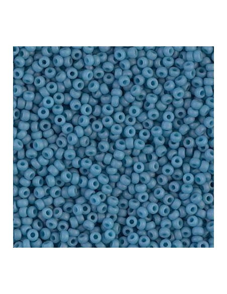 Rocaille miyuki 11/0 matte opac pale denim luster  Rocaille Miyuki 11/0- 1