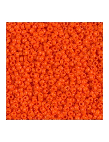 Rocaille miyuki 11/0 opac orange  Rocaille Miyuki 11/0- 1