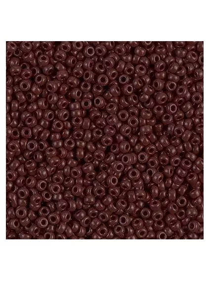 Rocaille miyuki 11/0 opac chocolate  Rocaille Miyuki 11/0- 1