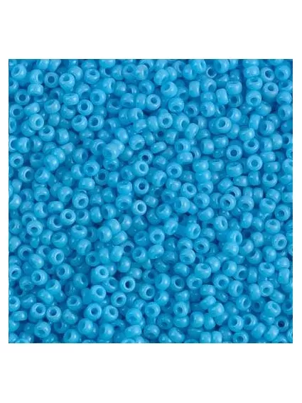 Rocaille miyuki 11/0 opac turquoise blue  Rocaille Miyuki 11/0- 1