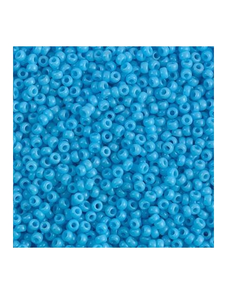 Rocaille miyuki 11/0 opac turquoise blue  Rocaille Miyuki 11/0- 1