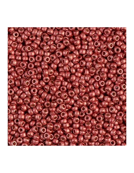Rocaille miyuki 11/0 duracoat galvanized matte berry  Rocaille Miyuki 11/0- 1