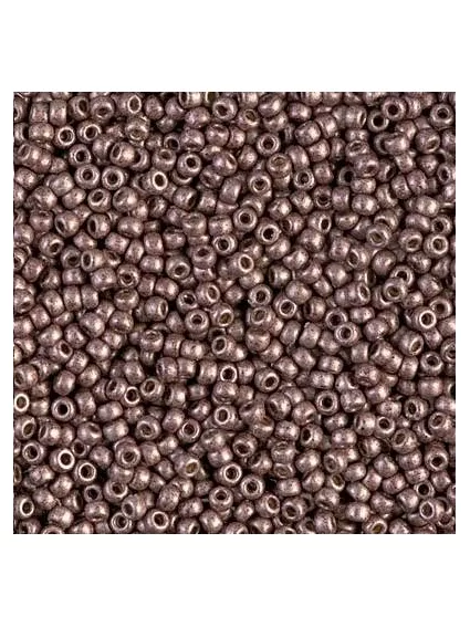 Rocaille miyuki 11/0 duracoat galvanized matte dark mauve  Rocaille Miyuki 11/0- 1