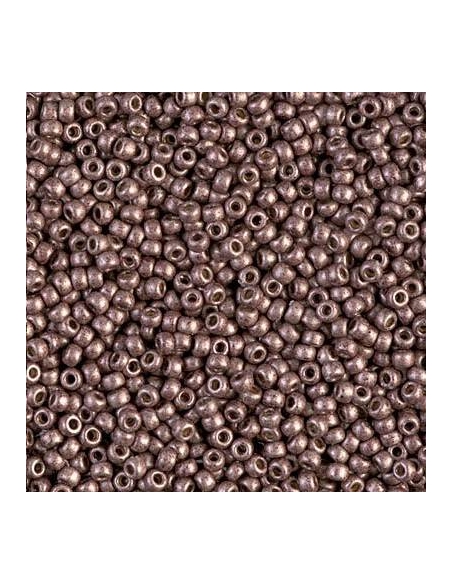 Rocaille miyuki 11/0 duracoat galvanized matte dark mauve  Rocaille Miyuki 11/0- 1
