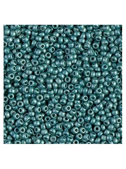 Rocaille miyuki 11/0 duracoat galvanized matte sea foam  Rocaille Miyuki 11/0- 1