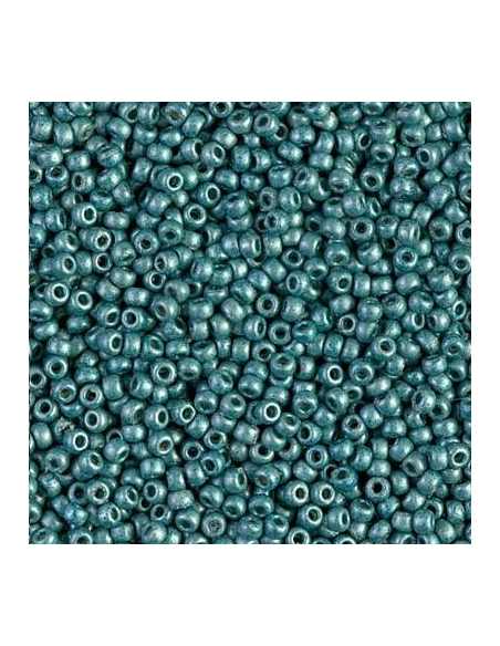 Rocaille miyuki 11/0 duracoat galvanized matte sea foam  Rocaille Miyuki 11/0- 1
