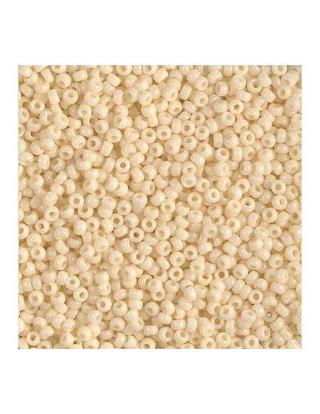 Rocaille miyuki 11/0 opac dark cream  Rocaille Miyuki 11/0- 1