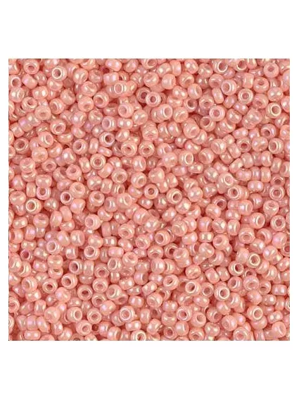 Rocaille miyuki 11/0 opac tea rose luster  Rocaille Miyuki 11/0- 1
