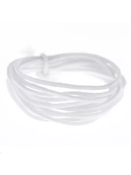 Fashion cord  0,8mm blanc  Fashion cord 0,8mm- 1