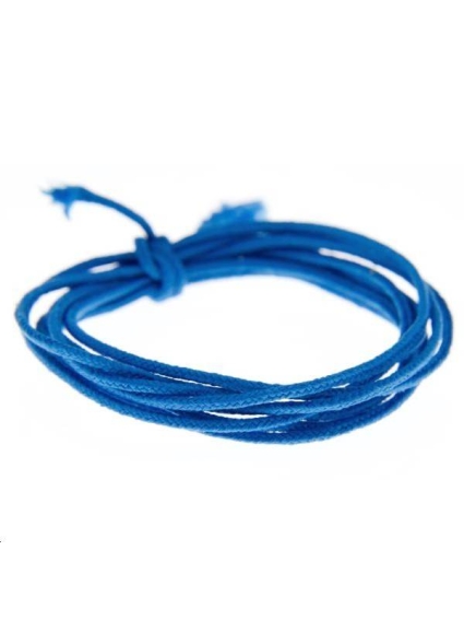 Fashion cord  0,8mm bleu canard  Fashion cord 0,8mm- 1