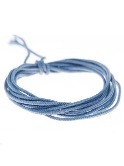 Fashion cord  0,8mm bleu denim  Fashion cord 0,8mm- 1