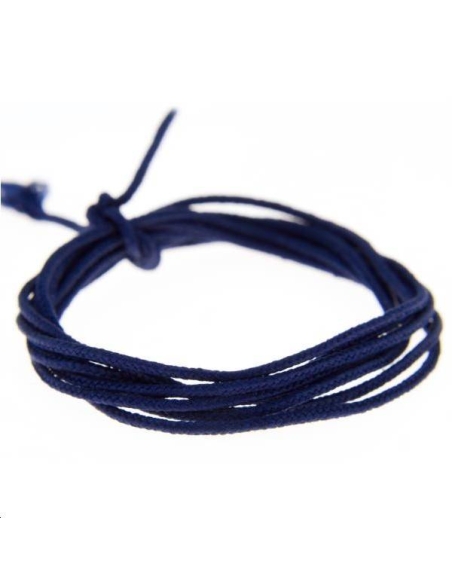 Fashion cord  0,8mm bleu encre  Fashion cord 0,8mm- 1
