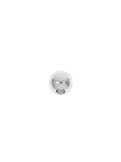 Boule 4mm trou passant 2mm  Perles - 1