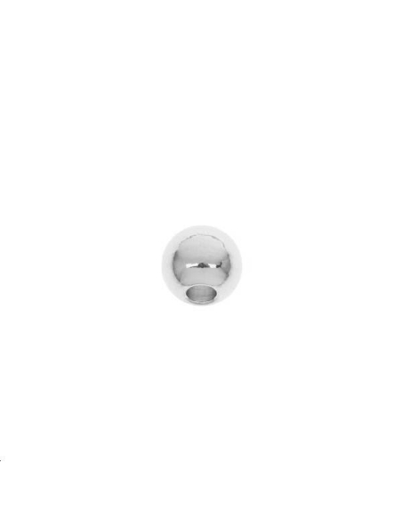 Boule 4mm trou passant 2mm  Perles - 1