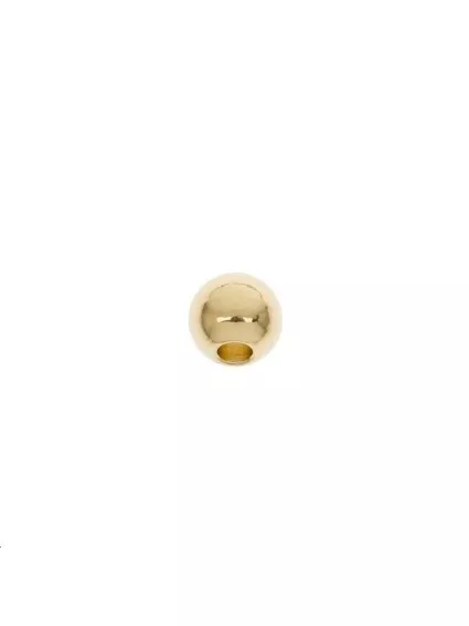 Boule 4mm trou passant 2mm  Perles - 1