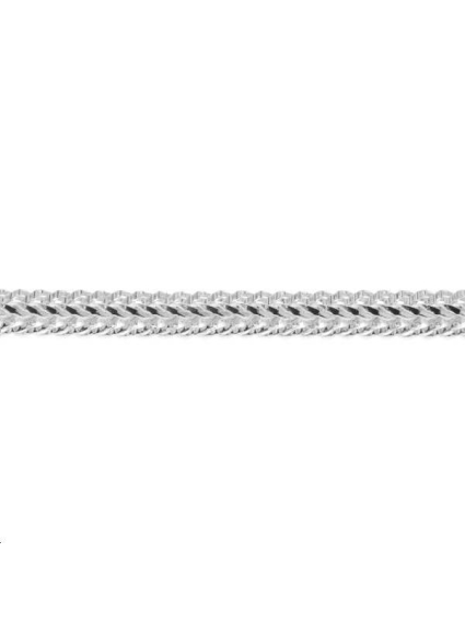 Chaîne maille plate tressée 4,5mm  Chaines- 1