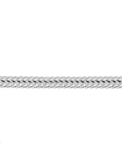 Chaîne maille plate tressée 4,5mm  Chaines- 1